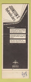 Matchbook Cover - Johnston's Hydraulic Jars Houston TX Calgary AB