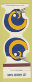 Matchbook Cover - Los Angeles Rams Football 1979 NFL Champs