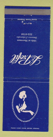 Matchbook Cover - Le Profil Denver Colorado