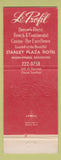 Matchbook Cover - Le Profil Denver Colorado