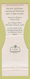 Matchbook Cover - Steeplehouse Restaurant Marietta GA