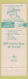 Matchbook Cover - La Rotisserie Normande Restaurant Framingham MA New Haven CT