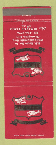 Matchbook Cover - Flagstones Restaurant Newington NH WEAR