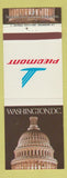 Matchbook Cover - Piedmont Airlines Washington DC