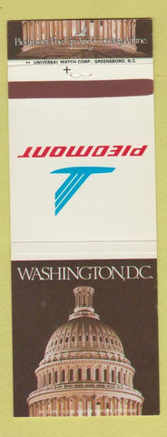 Matchbook Cover - Piedmont Airlines Washington DC