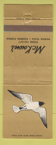 Matchbook Cover - McKown's Dunedin FL restaurant WEAR