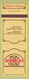 Matchbook Cover - Italian Leombruni's Village Byron Rockford IL