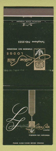 Matchbook Cover - Leathem Smith Lodge Sturgeon Bay WI