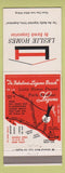 Matchbook Cover - Leslie Homes Barmik Corp Laguna Beach CA