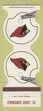 Matchbook Cover - St Louis Cardinals Football 1980 Ramada Inn St Louis MO