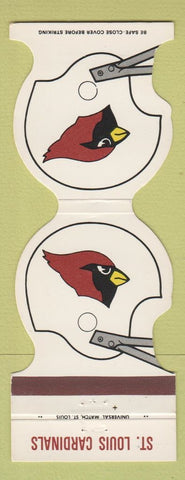 Matchbook Cover - St Louis Cardinals Football 1980 Ramada Inn St Louis MO