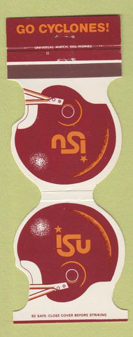 Matchbook Cover - Iowa State Cyclones Football 1980 Shur Fine Foods