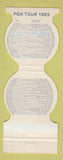 Matchbook Cover - PGA Tour Golf Flame of Countryside IL
