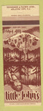 Matchbook Cover - Little John's Atlantic City NJ
