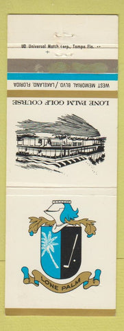 Matchbook Cover - Lone Palm Golf Club Lakeland FL