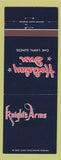 Matchbook Cover - Knights Arms Holiday Inn Oak Lawn IL