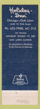 Matchbook Cover - Knights Arms Holiday Inn Oak Lawn IL