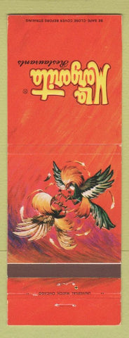 Matchbook Cover - La Margarita Restaurants Mexican Chicago Morton Grove IL