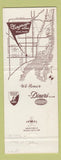 Matchbook Cover - Vizcaya Spanish Basque Restaurant Miami FL