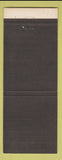 Matchbook Cover - Embers Restaurant Miami Beach FL WORN