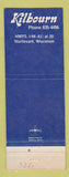 Matchbook Cover - Kilbourn Sturtevant WI