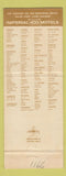 Matchbook Cover - Imperial 400 Motel Helena MT WEAR