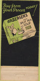 Matchbook Cover - Andersen's Pea Soop Buellton CA 30 Strike