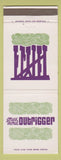 Matchbook Cover - Mark Thomas' Outrigger Monterey CA