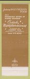 Matchbook Cover - Mark Thomas' Outrigger Monterey CA