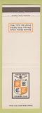 Matchbook Cover - South Hills Country Club Fond Du Lac WI