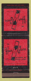 Matchbook Cover - The Hour Glass Danville IL