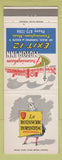 Matchbook Cover - La Rotisserie Normande Restaurant Framingham MA Motor Inn