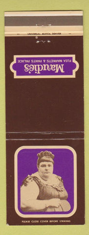 Matchbook Cover - Maudie's Flea Market Pants Palace Denver?