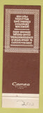 Matchbook Cover - Maudie's Flea Market Pants Palace Denver?