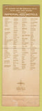 Matchbook Cover - Imperial 400 Motel El Paso TX
