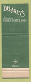 Matchbook Cover - Delaney's Seafood Restaurant