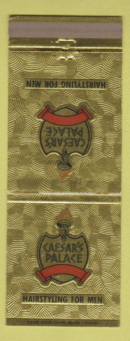 Matchbook Cover - Caesar's Palace Men's Hair Salon Memphis TN