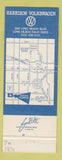 Matchbook Cover - Harrison Volkwagen Long Beach CA
