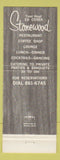 Matchbook Cover - Stonewood Restaurant Downey CA