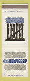 Matchbook Cover - Mark Thomas' Outrigger Monterey CA