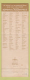 Matchbook Cover - Imperial 400 Motel Warren OH