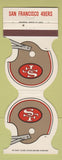 Matchbook Cover - San Francisco 49ers Football ICX 1981