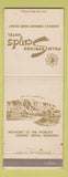 Matchbook Cover - Palm Springs Sands Hotel CA WEAR