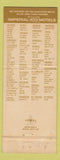 Matchbook Cover - Imperial 400 Motel Portsmouth VA
