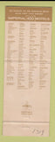 Matchbook Cover - Imperial 400 Motel Peoria IL