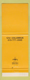 Matchbook Cover - Villa Roma San Francisco CA Round Motor Hotel