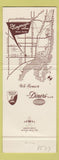 Matchbook Cover - Vizcaya Spanish Basque Restaurant Miami FL