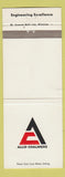 Matchbook Cover - Allis Chalmers Tractors