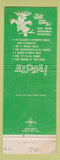 Matchbook Cover - Hawaiian Isle Resort Motel Miami Beach FL Tiki