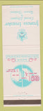 Matchbook Cover - Frances Brewster Clothes Miami Beach Palm Beach Naples FL